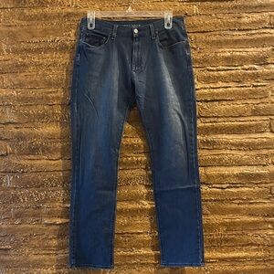 Mott & Bow Men's Dark Indigo Slim Jeans